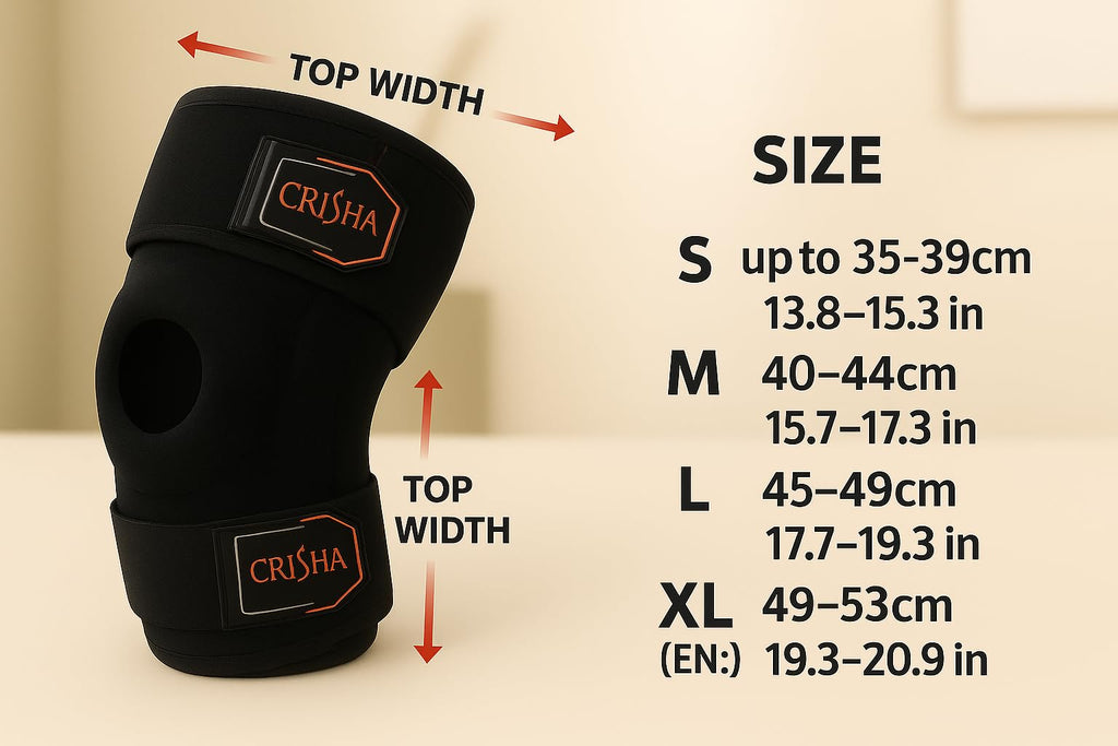 GRISHA Knee Brace for Men & Women – Adjustable Patella Support Strap for Sports, Running, Gym & Daily Wear